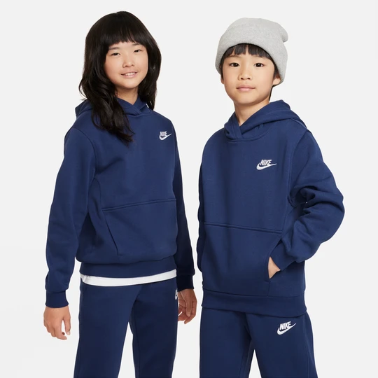 Zdjęcie produktu Bluza z kapturem dla dużych dzieci Nike Club Fleece - Niebieski