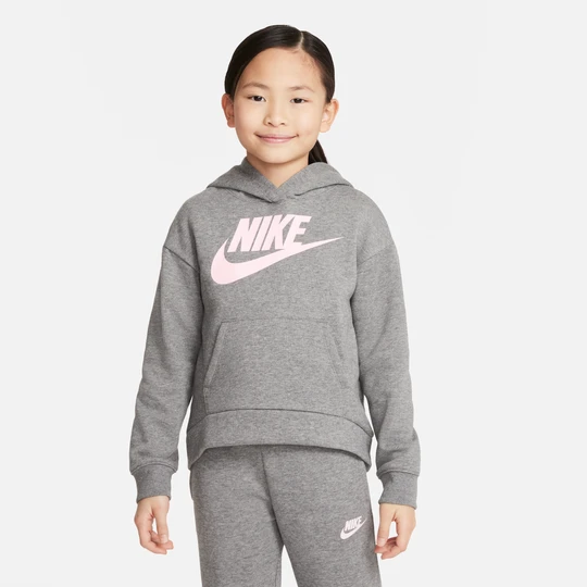 Zdjęcie produktu Bluza z kapturem dla małych dzieci Nike Club Fleece - Szary