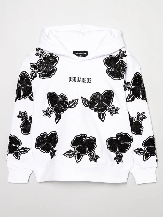 Zdjęcie produktu Bluza z kapturem Dsquared2 biały