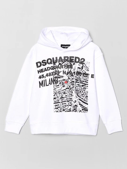 Zdjęcie produktu Bluza z kapturem Dsquared2 biały