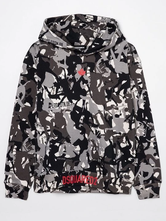 Zdjęcie produktu Bluza z kapturem Dsquared2 szary