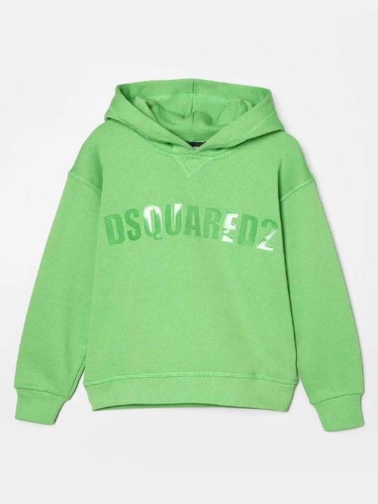 Zdjęcie produktu Bluza z kapturem Dsquared2 zielony