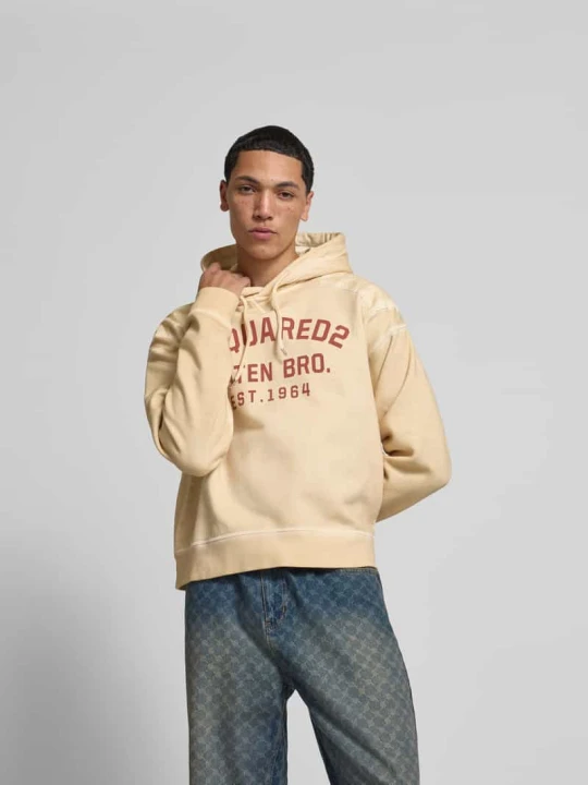 Zdjęcie produktu Bluza z kapturem Dsquared2 Beżowy