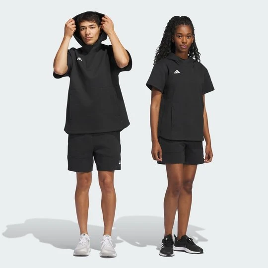 Zdjęcie produktu Bluza z kapturem Dugout Short Sleeve (uniseks) Adidas czarny