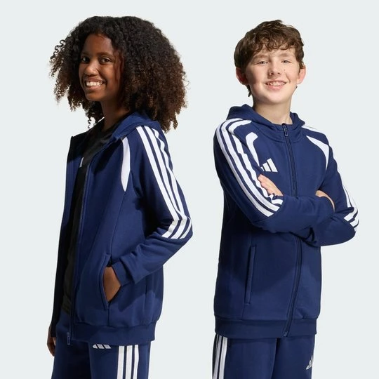 Zdjęcie produktu Bluza z kapturem dziecięca Tiro26 League Sweat Full Zip Adidas