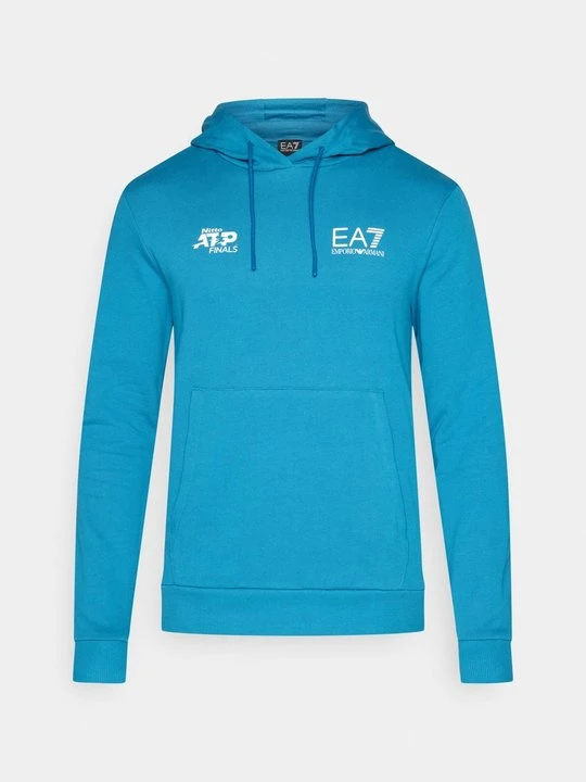Zdjęcie produktu Bluza z kapturem EA7 Emporio Armani niebieski