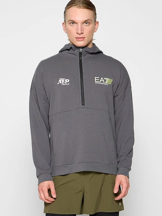 Zdjęcie produktu Bluza z kapturem EA7 Emporio Armani szary