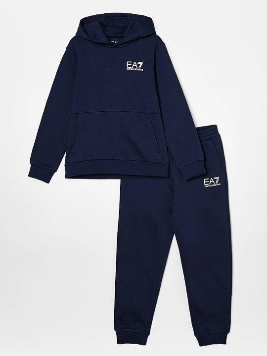 Zdjęcie produktu Bluza z kapturem EA7 Emporio Armani niebieski