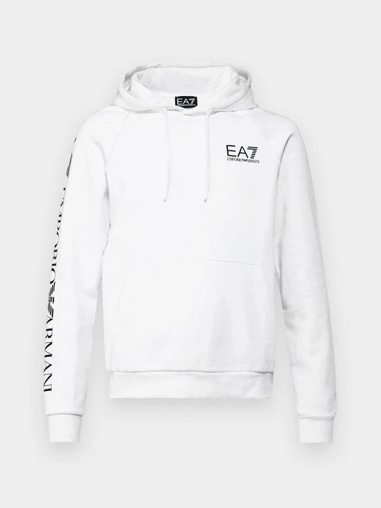 Zdjęcie produktu Bluza z kapturem EA7 Emporio Armani biały