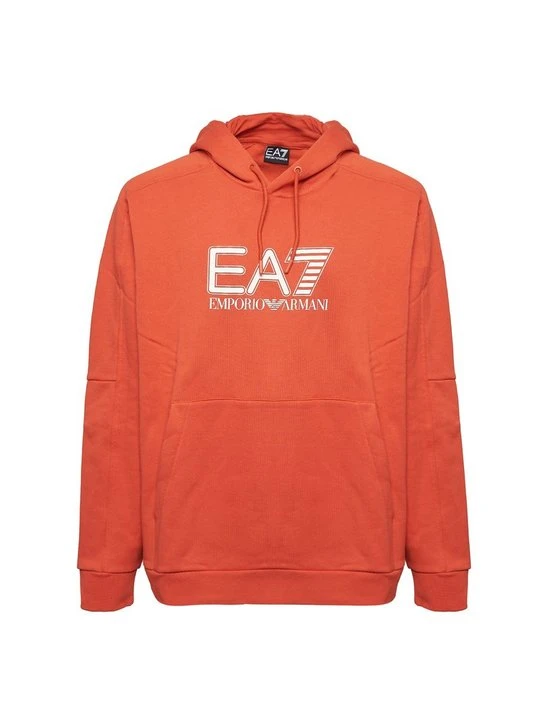 Zdjęcie produktu Bluza z kapturem EA7 Emporio Armani koralowy