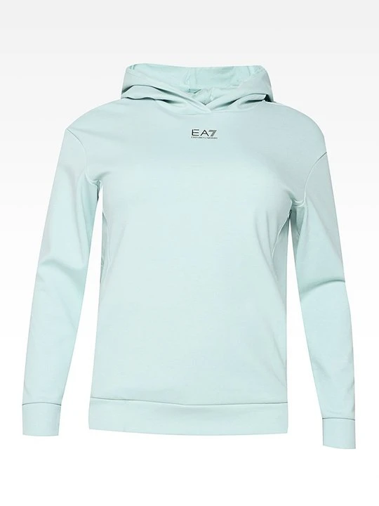 Zdjęcie produktu Bluza z kapturem EA7 Emporio Armani niebieski