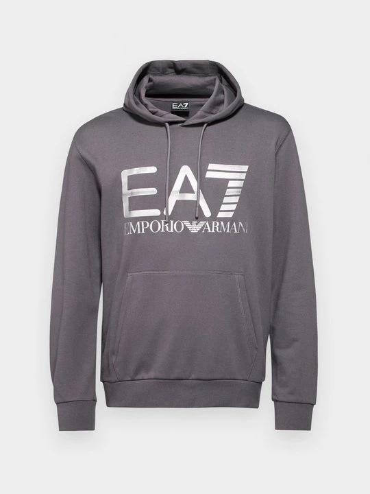 Zdjęcie produktu Bluza z kapturem EA7 Emporio Armani szary
