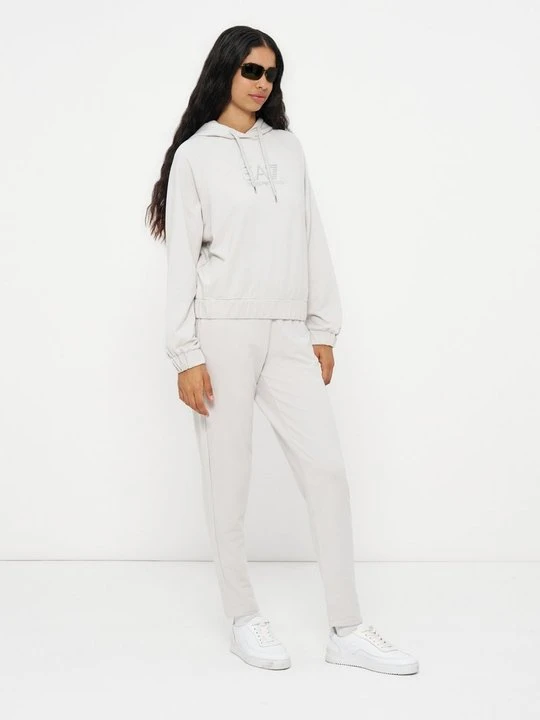 Zdjęcie produktu Bluza z kapturem EA7 Emporio Armani szary