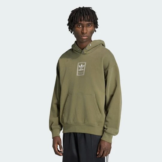 Zdjęcie produktu Bluza z kapturem Elevated GFX Adidas Olive Strata