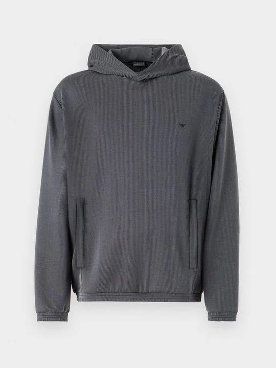 Zdjęcie produktu Bluza z kapturem Emporio Armani ciemnoszary