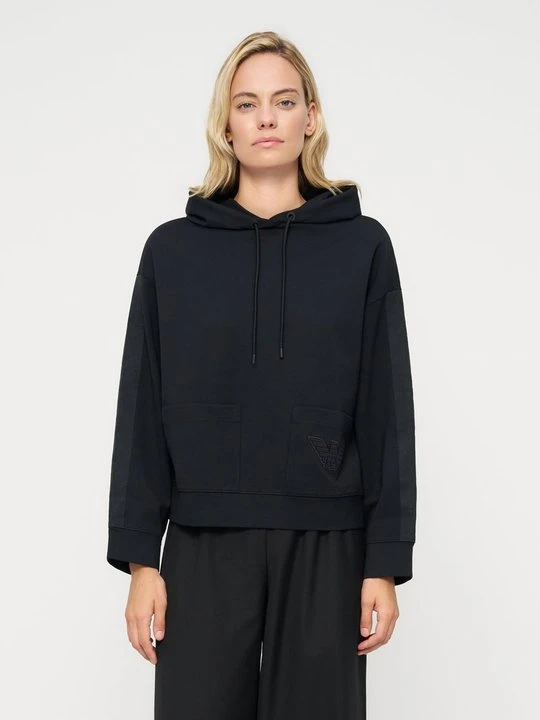 Zdjęcie produktu Bluza z kapturem Emporio Armani niebieski