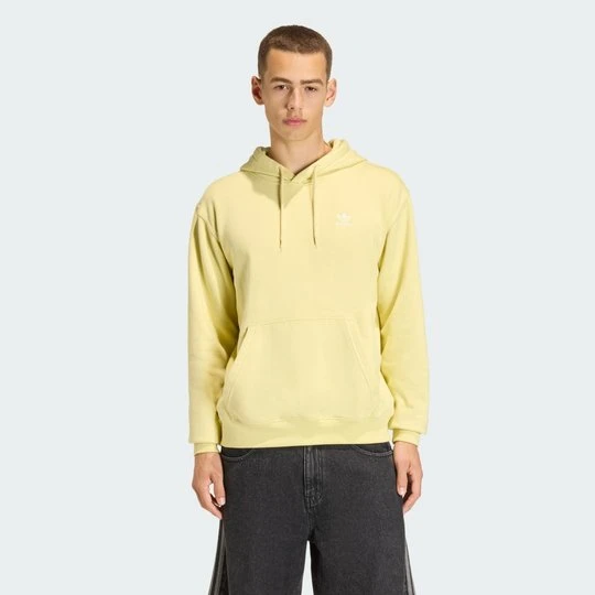 Zdjęcie produktu BLUZA Z KAPTUREM ESSENTIAL LOOSE FLEECE HOODIE Adidas Powder Yellow