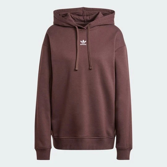 Zdjęcie produktu Bluza z kapturem Essentials Loose Fleece Adidas Shadow Brown