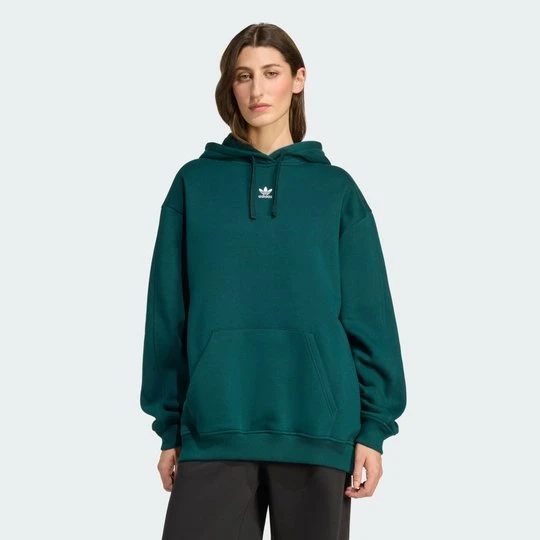 Zdjęcie produktu Bluza z kapturem Essentials Oversized Fleece Adidas Aurora Ivy