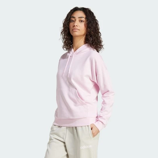 Zdjęcie produktu Bluza z kapturem Essentials z materiału frotté z linearnym logo Adidas