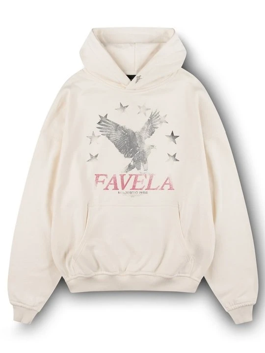 Zdjęcie produktu Bluza z kapturem FAVELA mleczny