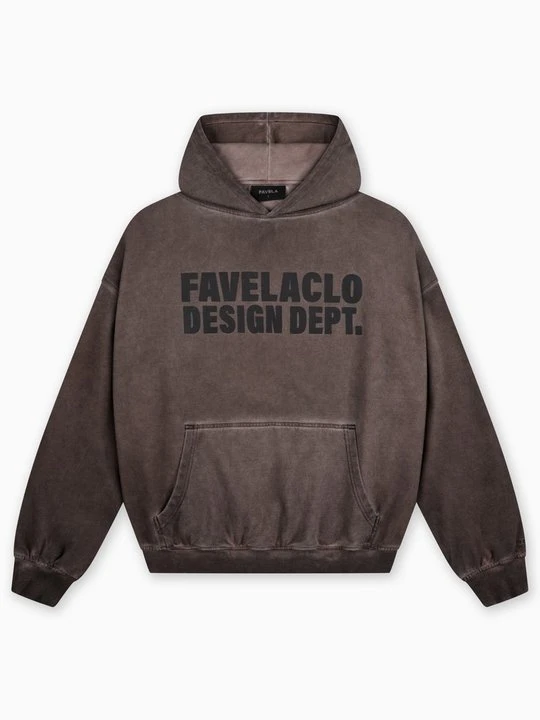 Zdjęcie produktu Bluza z kapturem FAVELA brązowy