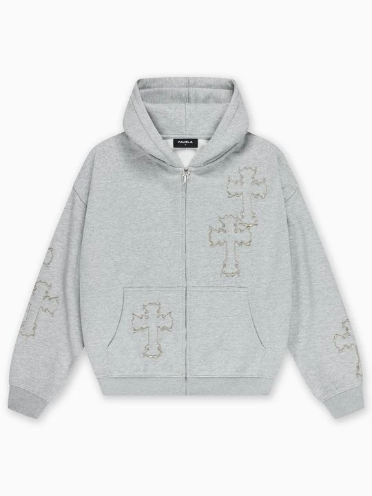 Zdjęcie produktu Bluza z kapturem FAVELA jasnoszary