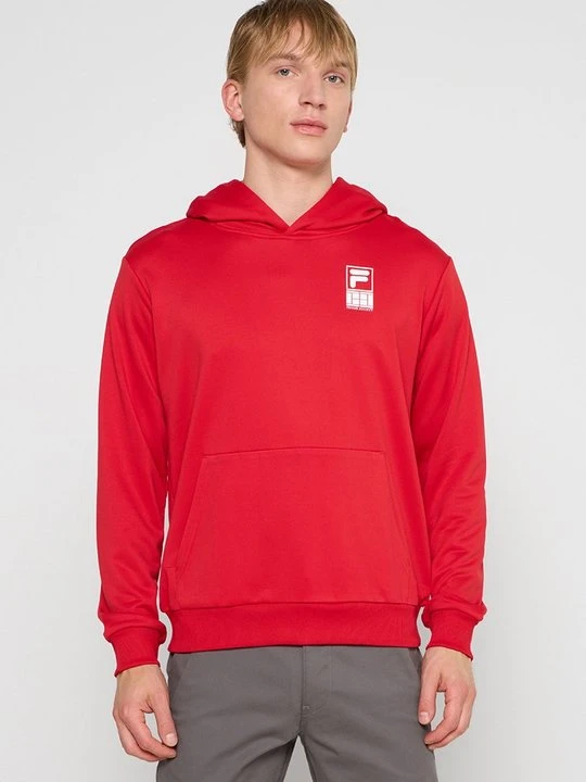 Zdjęcie produktu Bluza z kapturem Fila czerwony