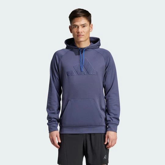 Zdjęcie produktu Bluza z kapturem Game and Go Training Adidas Shadow Navy