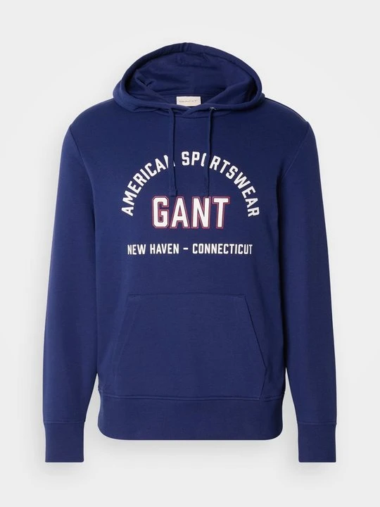 Zdjęcie produktu Bluza z kapturem Gant granatowy