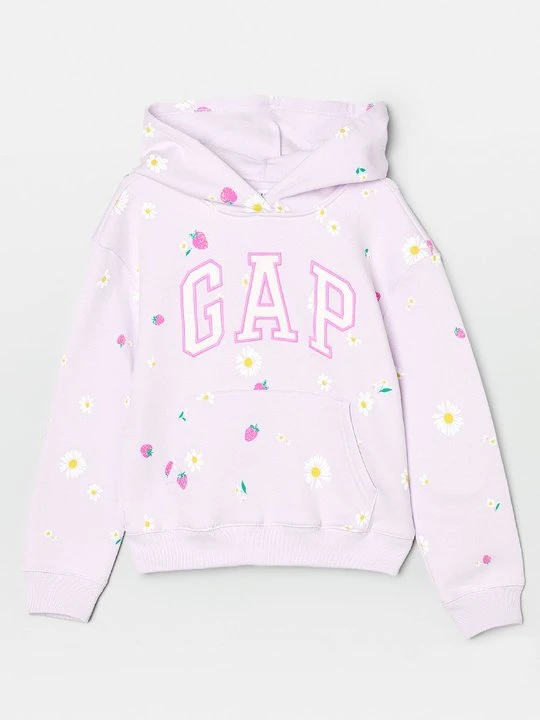 Zdjęcie produktu Bluza z kapturem GAP liliowy