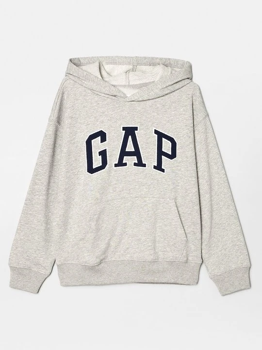Zdjęcie produktu Bluza z kapturem GAP jasnoszary