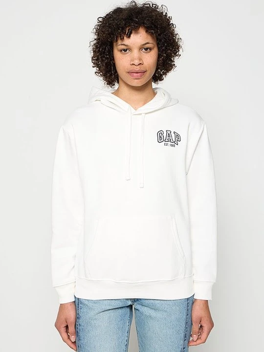 Zdjęcie produktu Bluza z kapturem GAP mleczny