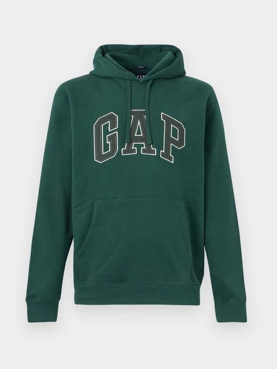 Zdjęcie produktu Bluza z kapturem GAP ciemnozielony