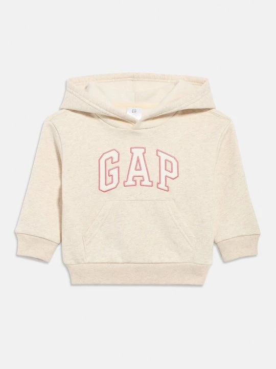 Zdjęcie produktu Bluza z kapturem GAP beżowy melanż