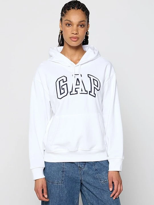 Zdjęcie produktu Bluza z kapturem GAP biały