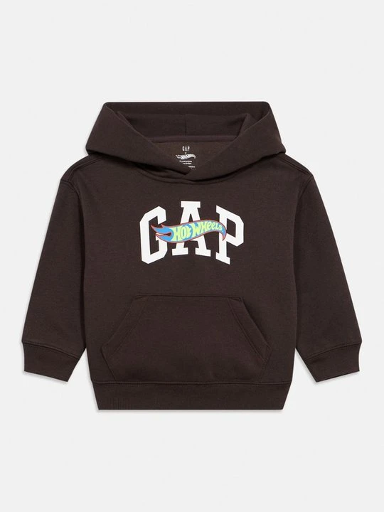 Zdjęcie produktu Bluza z kapturem GAP ciemnobrązowy
