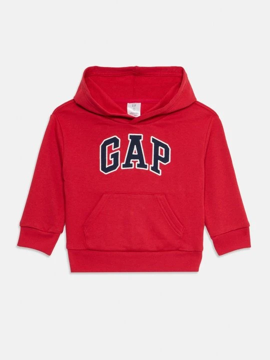 Zdjęcie produktu Bluza z kapturem GAP czerwony
