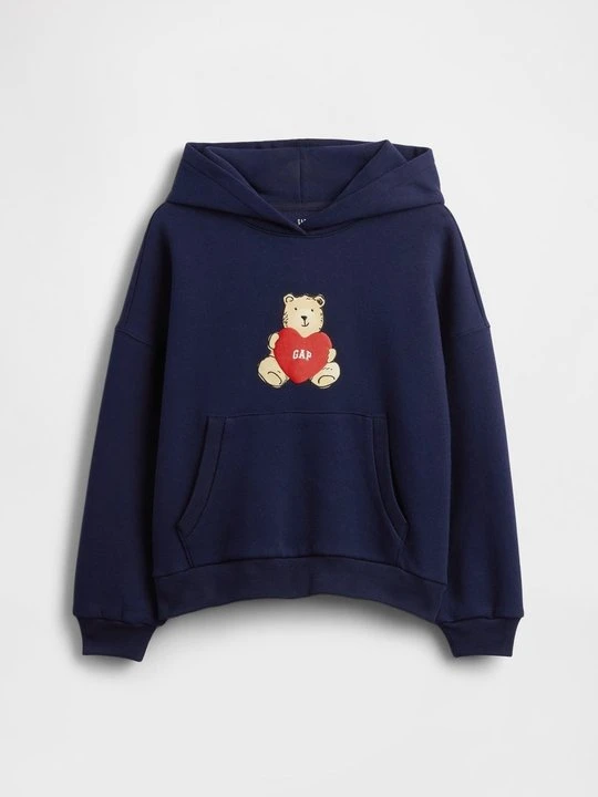 Zdjęcie produktu Bluza z kapturem GAP granatowy