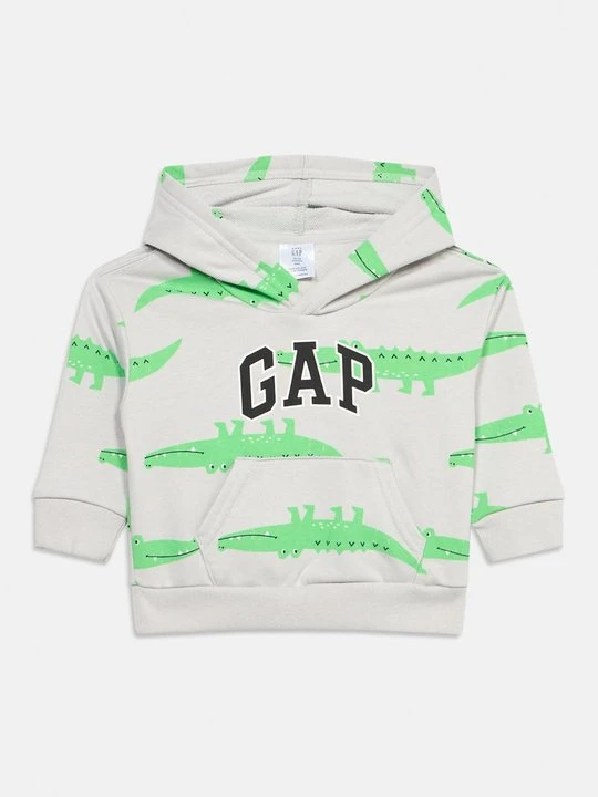 Zdjęcie produktu Bluza z kapturem GAP jasnoszary