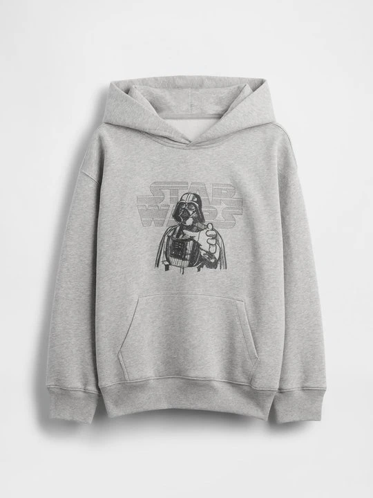 Zdjęcie produktu Bluza z kapturem GAP szary melanż