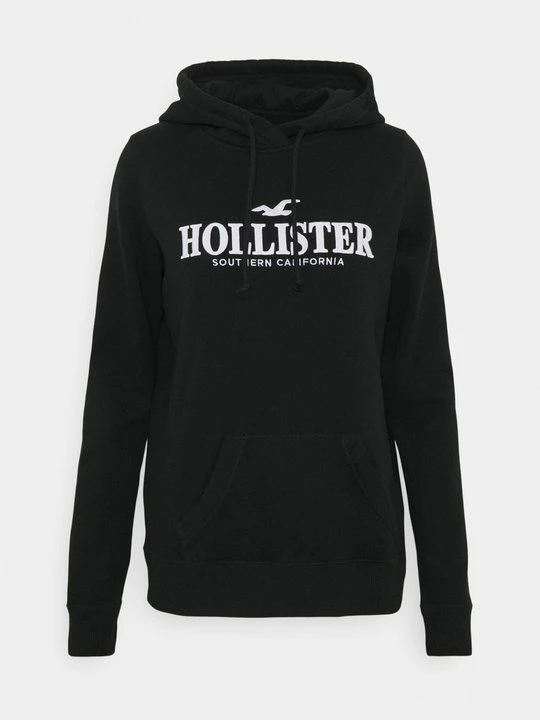 Zdjęcie produktu Bluza z kapturem Hollister Co. czarny