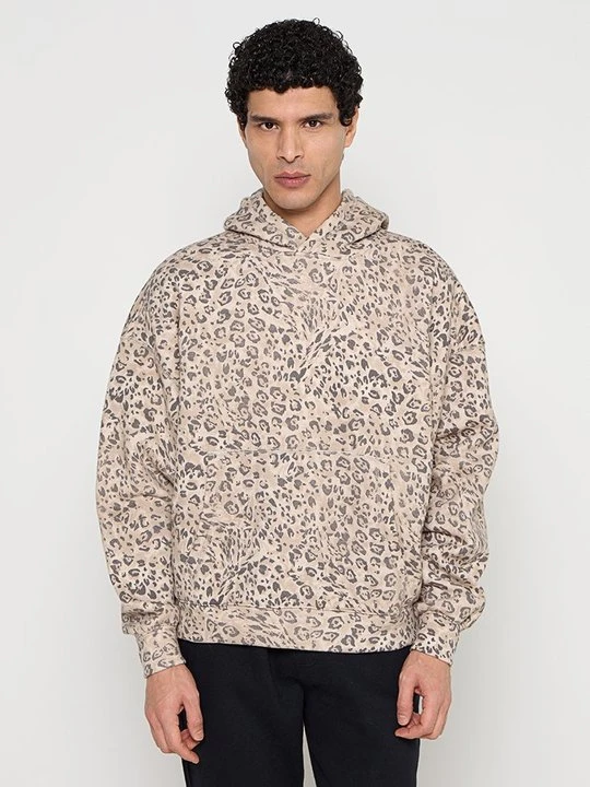 Zdjęcie produktu Bluza z kapturem Hollister Co. brązowy