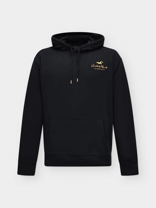 Zdjęcie produktu Bluza z kapturem Hollister Co. czarny