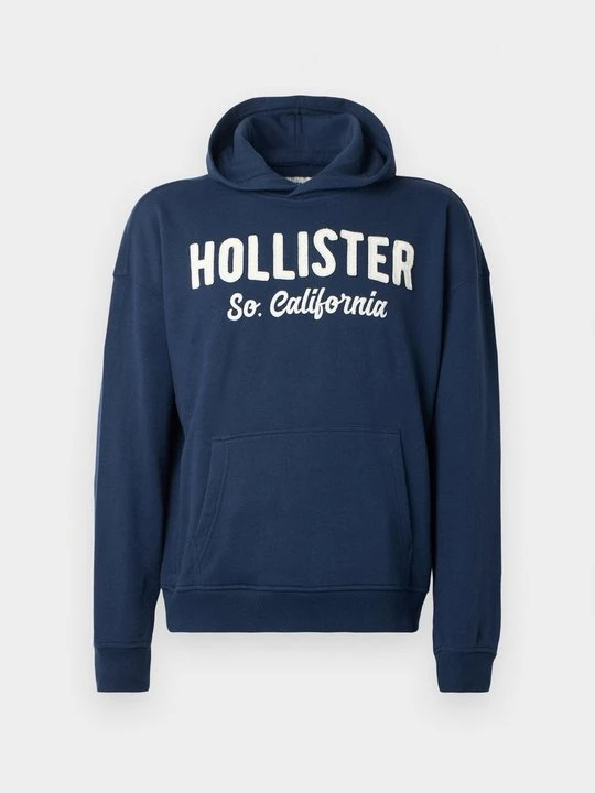 Zdjęcie produktu Bluza z kapturem Hollister Co. granatowy