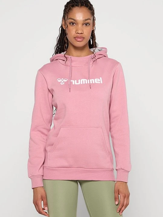 Zdjęcie produktu Bluza z kapturem Hummel fioletowy melanż