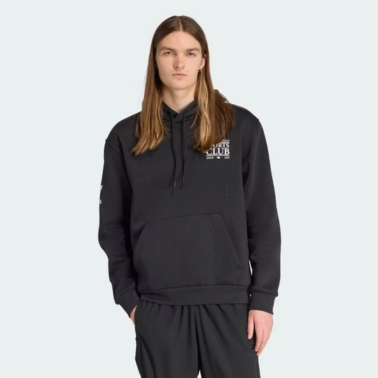 Zdjęcie produktu Bluza z kapturem i grafiką Adidas czarny