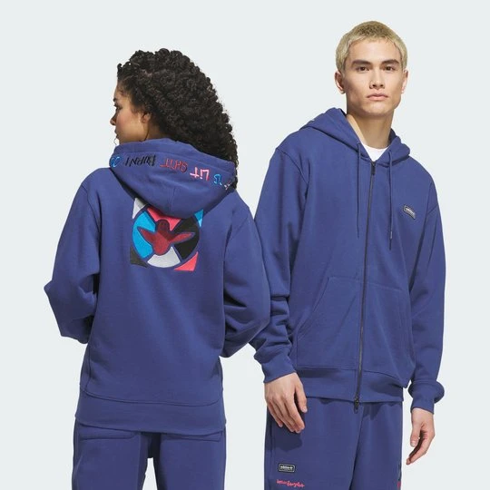 Zdjęcie produktu BLUZA Z KAPTUREM I GRAFIKĄ SKATEBOARDING x MARK GONZALES Adidas Muted Purple