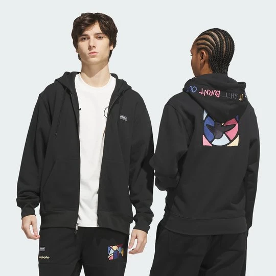 Zdjęcie produktu BLUZA Z KAPTUREM I GRAFIKĄ SKATEBOARDING x MARK GONZALES Adidas czarny