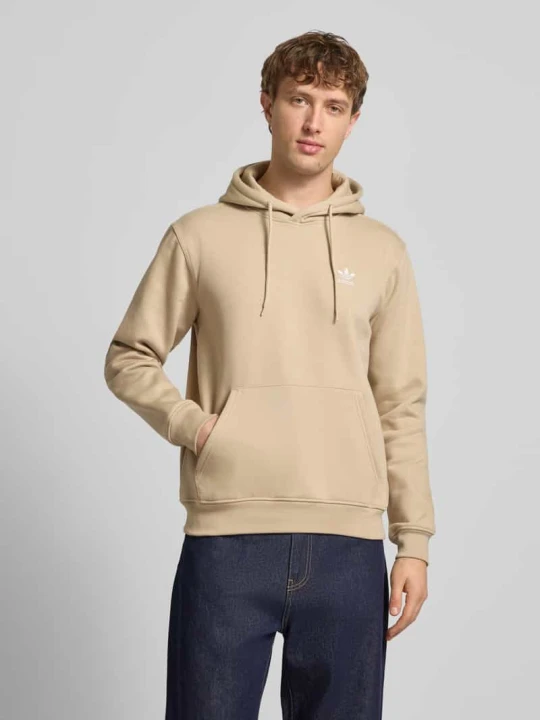 Zdjęcie produktu Bluza z kapturem z kieszenią kangurka adidas Originals Beżowy